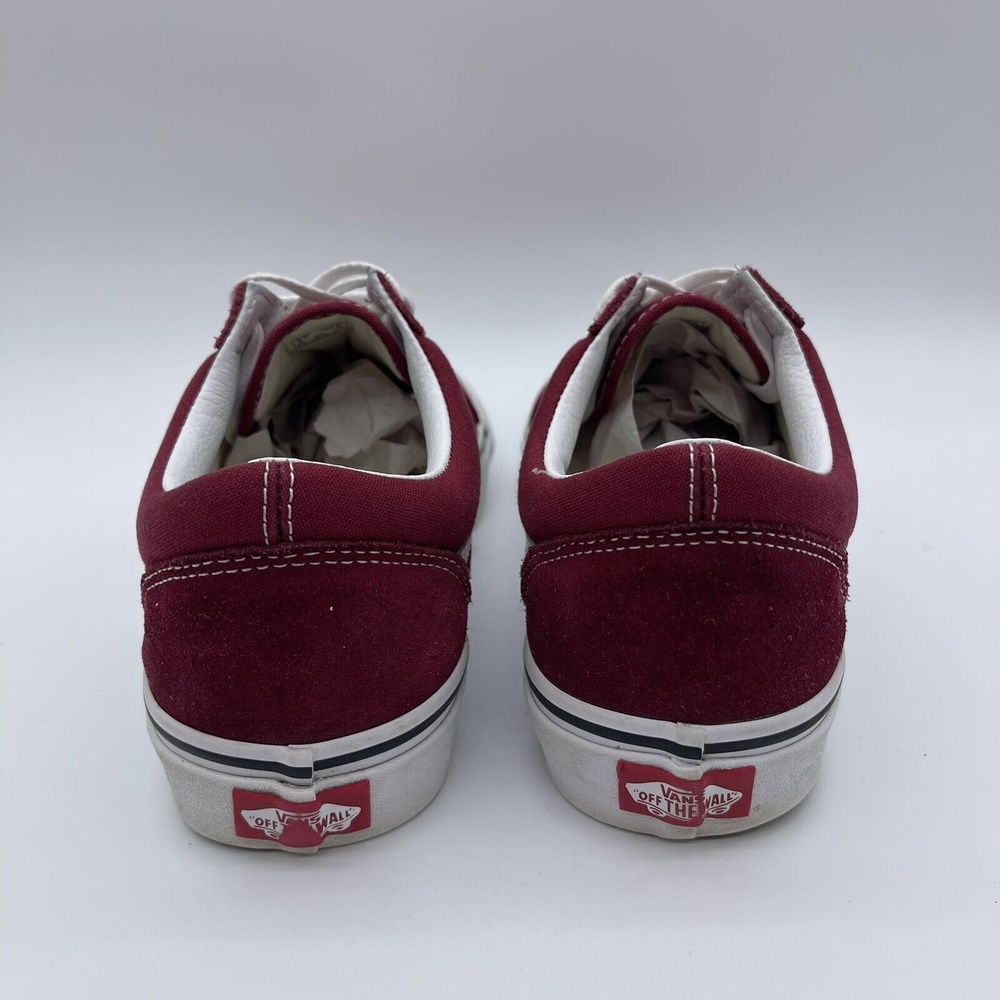 Vans Old Skool Men's Size 9 Casual Shoes VN0A38G1VG4 Rumba Red/True White 500714 - Picture 9 of 11
